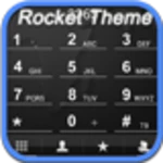 rocketdial map theme android application logo